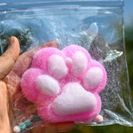 Jucarie Interactiva Squishy, Flippy, Model Cat Paw, Squeeze Pinch Family, Revenire Lenta, din TPR, +3 Ani, 7.5 cm,