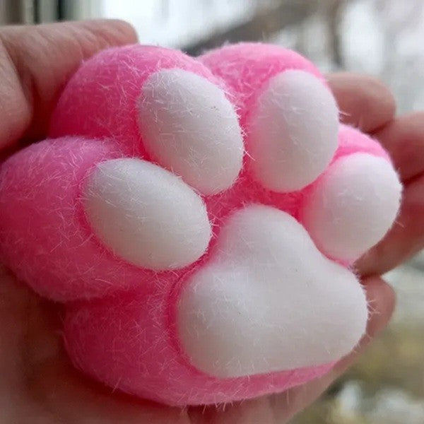 Jucarie Interactiva Squishy, Flippy, Model Cat Paw, Squeeze Pinch Family, Revenire Lenta, din TPR, +3 Ani, 7.5 cm,