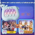 Jucarie Interactiva Tip Consola pentru Copii, Flippy, 12 Nivele, Diferite Moduri de Joc, Material ABS/silicon, cu