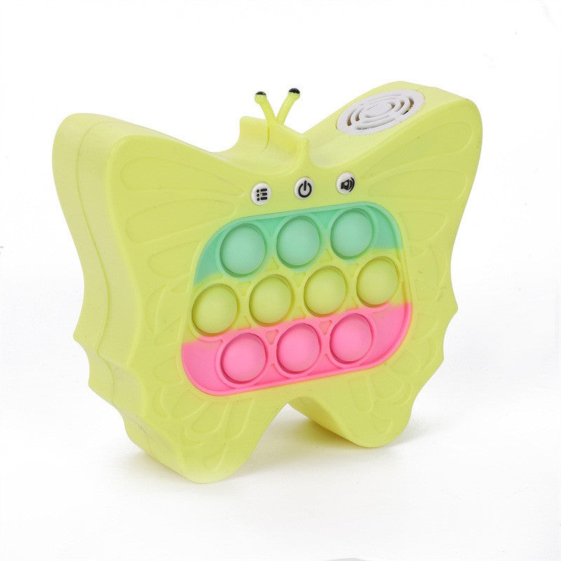 Jucarie Interactiva Tip Consola pentru Copii, Flippy, Diferite Moduri de Joc, 120 Nivele, Material ABS/silicon, cu