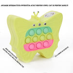 Jucarie Interactiva Tip Consola pentru Copii, Flippy, Diferite Moduri de Joc, 120 Nivele, Material ABS/silicon, cu
