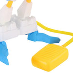 Jucarie pentru Copii, Flippy, Lansator de Rachete cu Piciorul, Doua Lansatoare, 6 Rachete Fara Lumini, 33x25x27 cm,