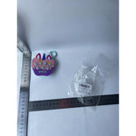 Jucarie pentru copii portabila Flippy, joc Gopher, cu lumini si muzica, tip breloc, model unicorn, material silicon si