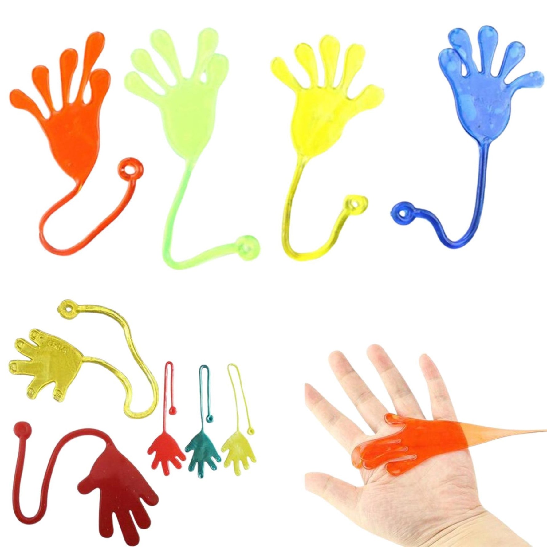 Jucarie Senzoriala Elastica, Flippy, Model Brat Elastic, Jucarie de Indemanare si Distractie pentru Copii, 1 Bucata,
