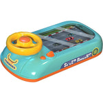 Joc Simulator de Condus, Flippy, 3-6 Ani, Volan Interactiv, Efecte Sonore, din ABS, USB Inclus, Verde