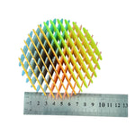 Jucarie Worm Fidget de Decompresie, Flippy, Anti Stres, Dimensiune Compacta 10 cm, Dimensiune Extinsa 24.5 cm,