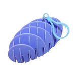 Jucarie Worm Fidget de Decompresie, Flippy, Anti Stres, Dimensiune Compacta 6 cm, Dimensiune Extinsa 15.5 cm, Albastru