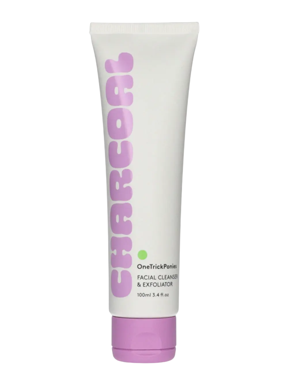 One Trick Ponies, Charcoal, Exfoliere, Cremă de curățare, 100 ml