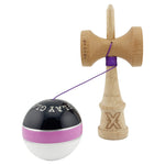 Kendama X ROYAL SPIKE Originala, Profesionala, Flippy, Big Cups V2, Super Sticky cu Cupe Mari, Rulment Metalic, din