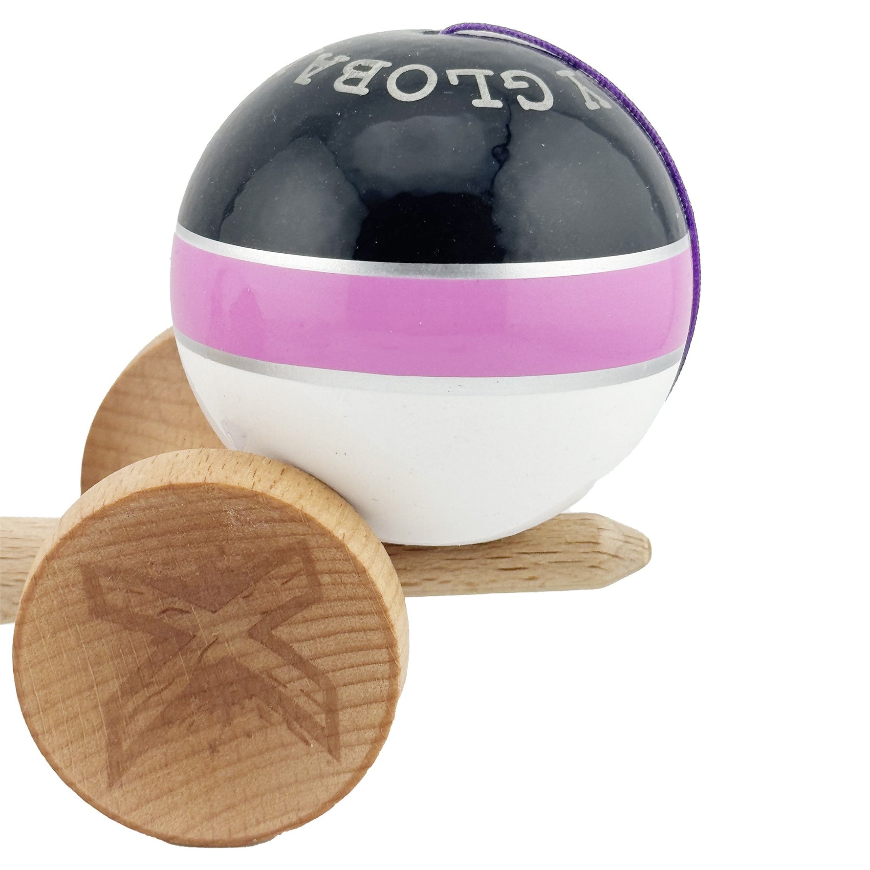 Kendama X ROYAL SPIKE Originala, Profesionala, Flippy, Big Cups V2, Super Sticky cu Cupe Mari, Rulment Metalic, din
