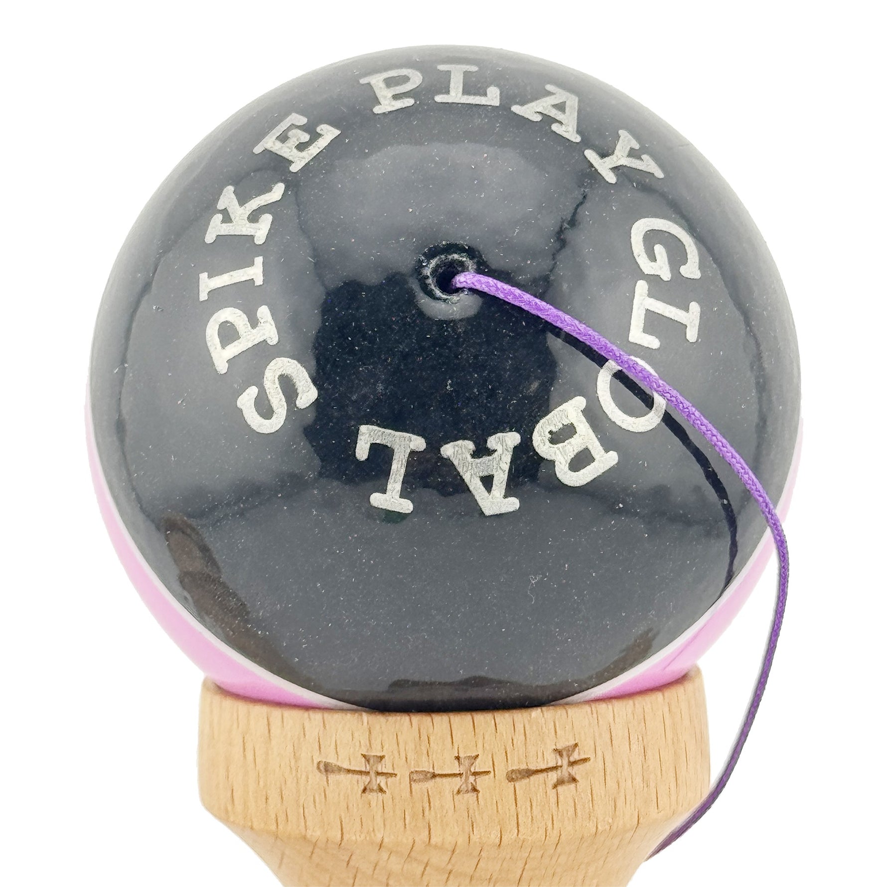 Kendama X ROYAL SPIKE Originala, Profesionala, Flippy, Big Cups V2, Super Sticky cu Cupe Mari, Rulment Metalic, din