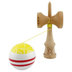 Kendama X CHICANOS Originala, Profesionala, Flippy, Big Cups V2, Super Sticky cu Cupe Mari, Rulment Metalic, din lemn