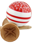 Kendama X CHICANOS Originala, Profesionala, Flippy, Big Cups V2, Super Sticky cu Cupe Mari, Rulment Metalic, din lemn