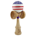 Kendama X CHICANOS Originala, Profesionala, Flippy, Big Cups V2, Super Sticky cu Cupe Mari, Rulment Metalic, din lemn
