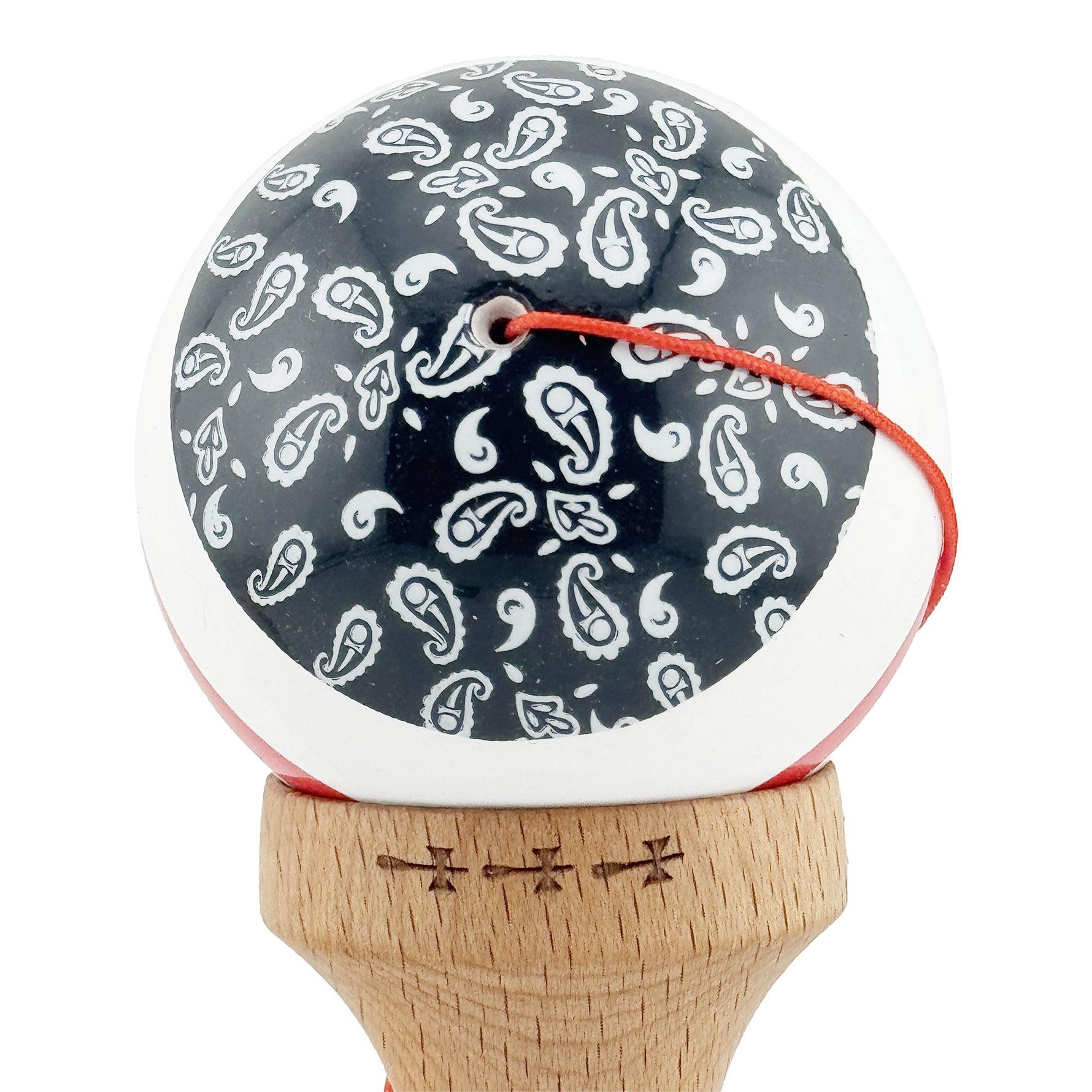 Kendama X CHICANOS Originala, Profesionala, Flippy, Big Cups V2, Super Sticky cu Cupe Mari, Rulment Metalic, din lemn
