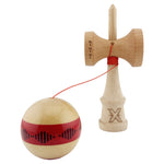 Kendama X FREQUENCY Originala, Profesionala, Flippy, Big Cups V2, Super Sticky cu Cupe Mari, Rulment Metalic, din lemn