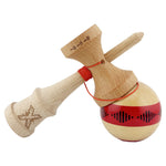 Kendama X FREQUENCY Originala, Profesionala, Flippy, Big Cups V2, Super Sticky cu Cupe Mari, Rulment Metalic, din lemn