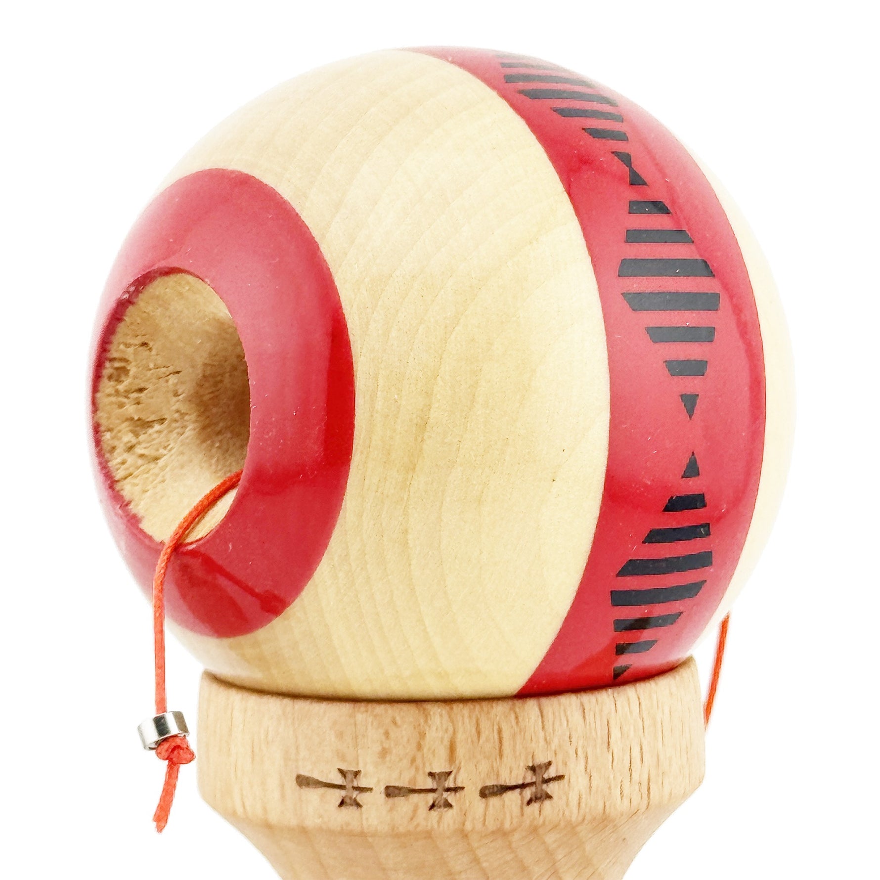 Kendama X FREQUENCY Originala, Profesionala, Flippy, Big Cups V2, Super Sticky cu Cupe Mari, Rulment Metalic, din lemn