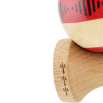 Kendama X FREQUENCY Originala, Profesionala, Flippy, Big Cups V2, Super Sticky cu Cupe Mari, Rulment Metalic, din lemn