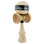 Kendama X FREQUENCY Originala, Profesionala, Flippy, Big Cups V2, Super Sticky cu Cupe Mari, Rulment Metalic, din lemn