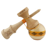 Kendama X FREQUENCY Originala, Profesionala, Flippy, Big Cups V2, Super Sticky cu Cupe Mari, Rulment Metalic, din lemn