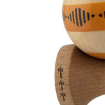 Kendama X FREQUENCY Originala, Profesionala, Flippy, Big Cups V2, Super Sticky cu Cupe Mari, Rulment Metalic, din lemn