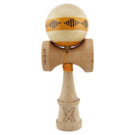 Kendama X FREQUENCY Originala, Profesionala, Flippy, Big Cups V2, Super Sticky cu Cupe Mari, Rulment Metalic, din lemn