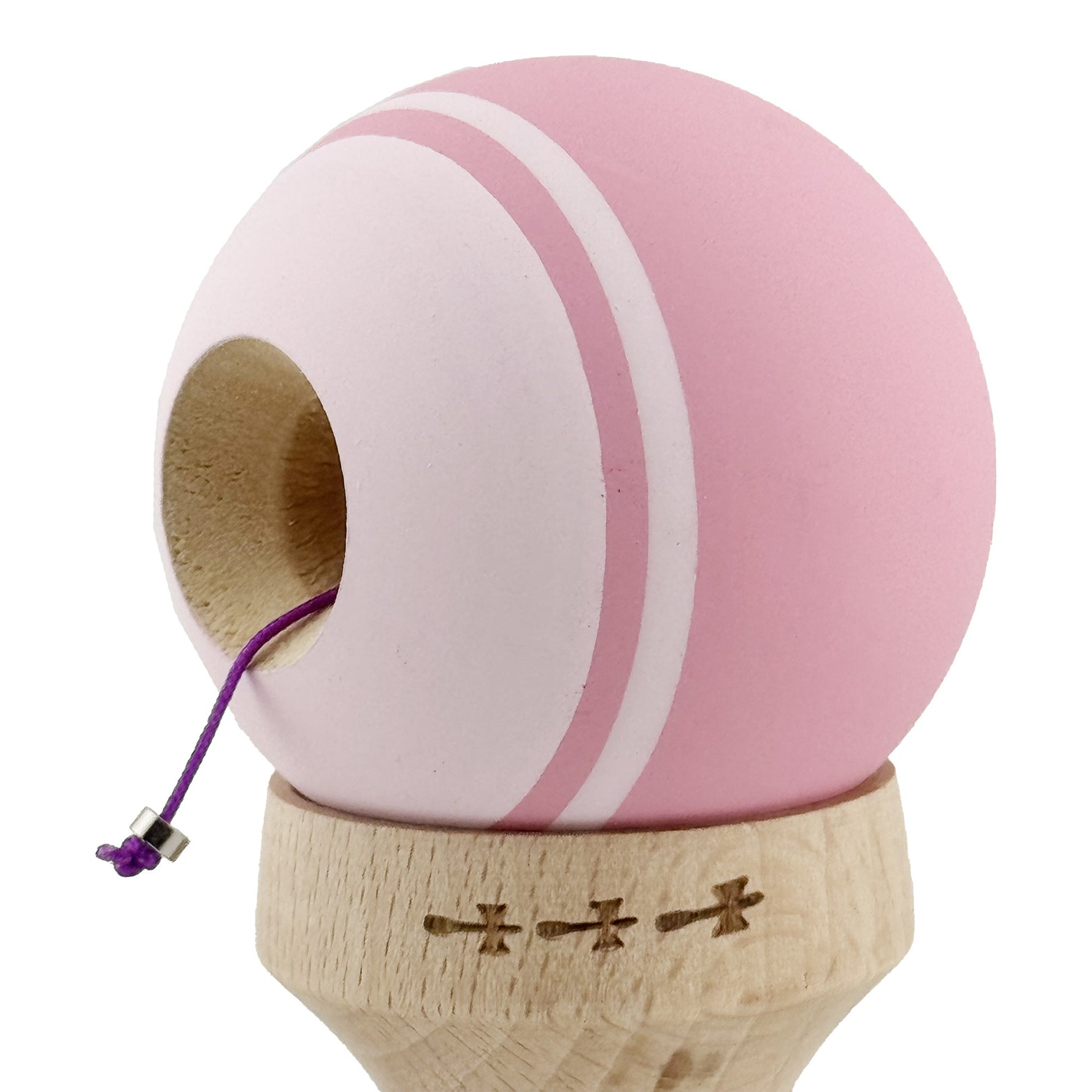 Kendama X Originala, Profesionala, Flippy, Rubber Grip, Cupe Mari KING SIZE V3, Gaura in Baza, Rulment Metalic, din