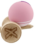 Kendama X Originala, Profesionala, Flippy, Rubber Grip, Cupe Mari KING SIZE V3, Gaura in Baza, Rulment Metalic, din