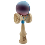 Kendama X Originala, Profesionala, Flippy, Big Cups V2, Rubber Grip cu Cupe Mari, Rulment Metalic cu Ata 55 cm,