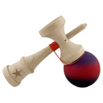 Kendama X Originala, Profesionala, Flippy, Big Cups V2, Rubber Grip cu Cupe Mari, Rulment Metalic cu Ata 55 cm,