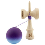 Kendama X Originala, Profesionala, Flippy, Big Cups V2, Rubber Grip cu Cupe Mari, Rulment Metalic cu Ata 55 cm,