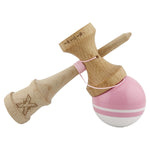 Kendama X Originala, Profesionala, Flippy, Big Cups V2, Super Sticky cu Cupe Mari, din lemn 18 cm, Rulment Metalic cu