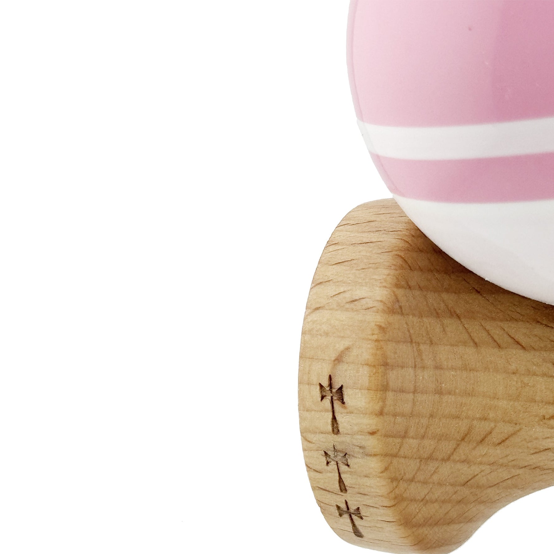 Kendama X Originala, Profesionala, Flippy, Big Cups V2, Super Sticky cu Cupe Mari, din lemn 18 cm, Rulment Metalic cu