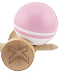 Kendama X Originala, Profesionala, Flippy, Big Cups V2, Super Sticky cu Cupe Mari, din lemn 18 cm, Rulment Metalic cu