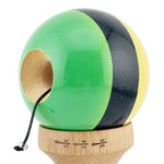 Kendama X Originala, Profesionala, Flippy, Big Cups V2, Super Sticky cu Cupe Mari, din lemn 18 cm, Rulment Metalic cu