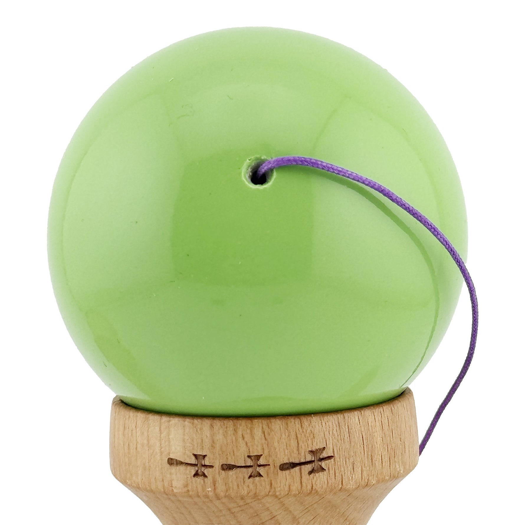 Kendama X Originala, Profesionala, Flippy, Big Cups V2, Super Sticky cu Cupe Mari, din lemn 18 cm, Rulment Metalic cu