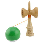 Kendama X Originala, Profesionala, Flippy, Big Cups V2, Super Sticky cu Cupe Mari, din lemn 18 cm, Rulment Metalic cu