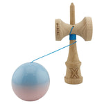 Kendama X Originala, Profesionala, Flippy, Big Cups V2, Super Sticky cu Cupe Mari, din lemn 18 cm, Rulment Metalic cu