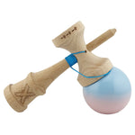 Kendama X Originala, Profesionala, Flippy, Big Cups V2, Super Sticky cu Cupe Mari, din lemn 18 cm, Rulment Metalic cu
