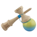 Kendama X Originala, Profesionala, Flippy, Big Cups V2, Super Sticky cu Cupe Mari, din lemn 18 cm, Rulment Metalic cu