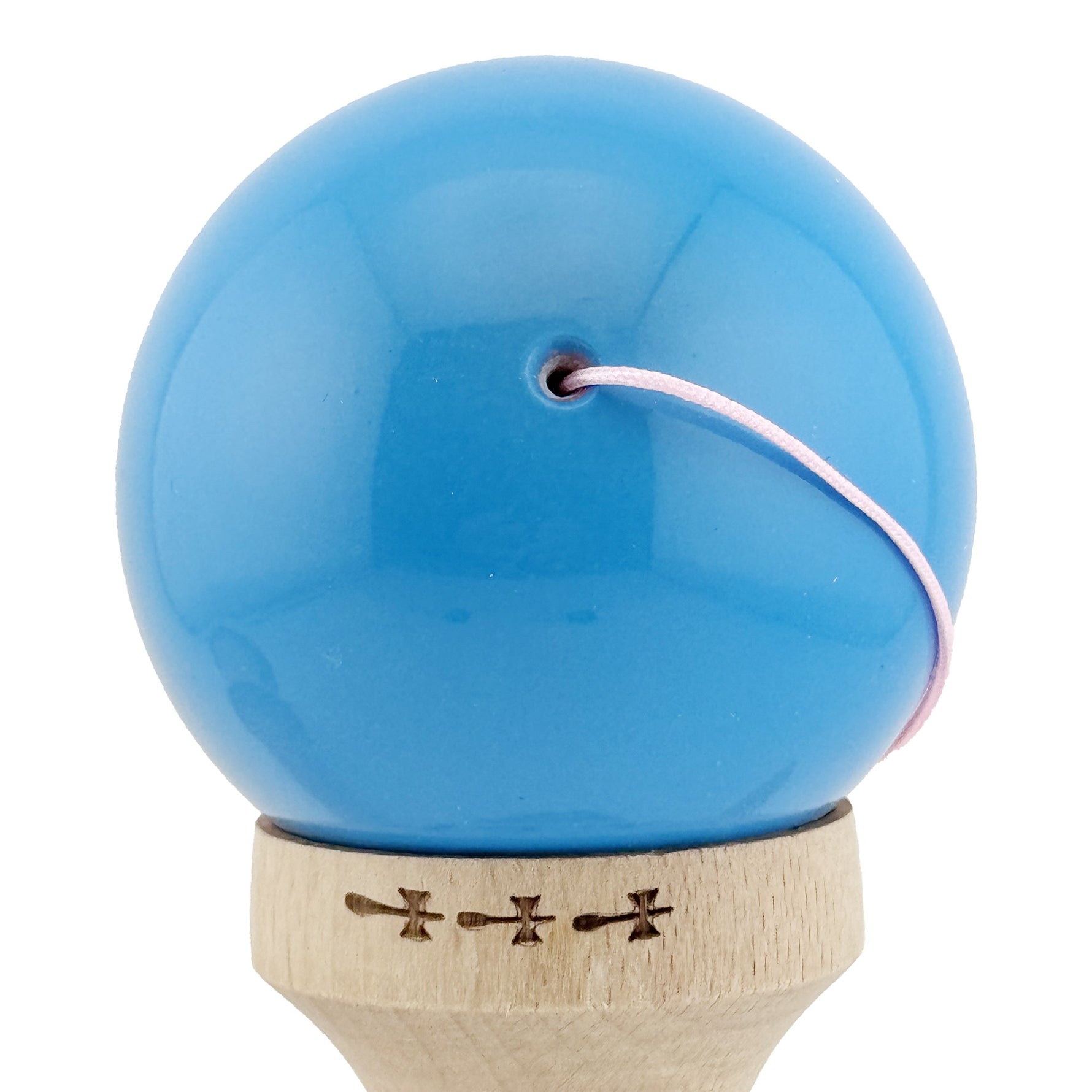 Kendama X Originala, Profesionala, Flippy, Big Cups V2, Super Sticky cu Cupe Mari, din lemn 18 cm, Rulment Metalic cu