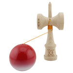 Kendama X Originala, Profesionala, Flippy, Big Cups V2, Super Sticky cu Cupe Mari, din lemn 18 cm, Rulment Metalic cu