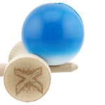 Kendama X Originala, Profesionala, Flippy, Big Cups V2, Super Sticky cu Cupe Mari, din lemn 18 cm, Rulment Metalic cu