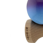 Kendama X Originala, Profesionala, Flippy, Big Cups V2, Super Sticky cu Cupe Mari, din lemn 18 cm, Rulment Metalic cu