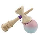 Kendama X Originala, Profesionala, Flippy, Big Cups V2, Super Sticky cu Cupe Mari, din lemn 18 cm, Rulment Metalic cu
