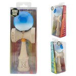 Kendama X Originala, Profesionala, Flippy, Big Cups V2, Super Sticky cu Cupe Mari, din lemn 18 cm, Rulment Metalic cu
