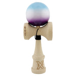 Kendama X Originala, Profesionala, Flippy, Big Cups V2, Super Sticky cu Cupe Mari, din lemn 18 cm, Rulment Metalic cu