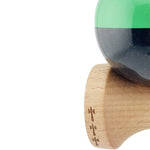 Kendama X Originala, Profesionala, Flippy, Big Cups V2, Super Sticky cu Cupe Mari, Rulment Metalic, din lemn 18 cm, Ata