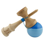 Kendama X Originala, Profesionala, Flippy, Big Cups V2, Super Sticky cu Cupe Mari, Rulment Metalic, din lemn 18 cm, Ata